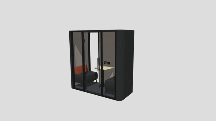 tono_MEET_3.0 meeting pod for two 3D Model
