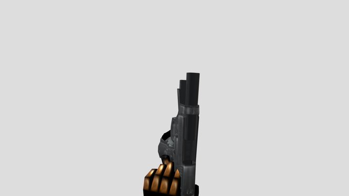 Half Life HD 9mmhandgun 3D Model
