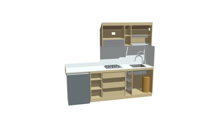 Visor Cocina 1 3D Model