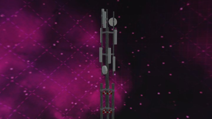 Mobile Tower FREE Low Poly