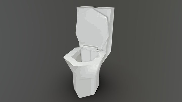 PSX Toilet 3D Model