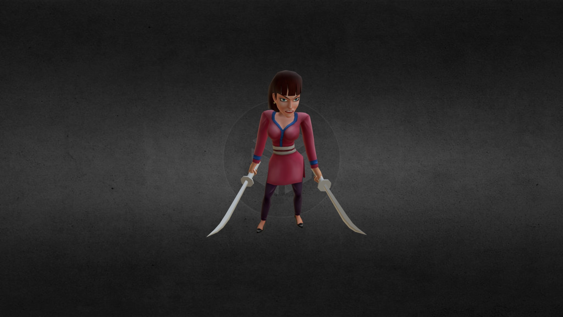 Kikyo Behaviour - 3D model by fareeda [08dc032] - Sketchfab