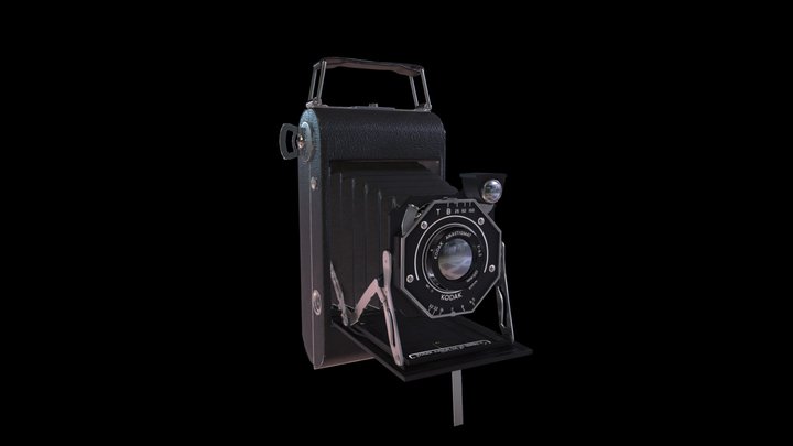 Old Camera, Kodak 3D Model