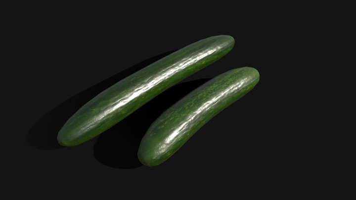 Cucumbers 3D Model