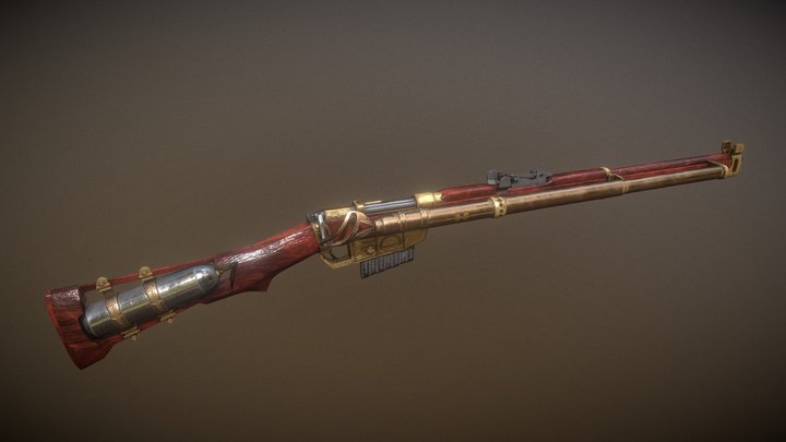 SALE-13 (Semi-Automatic Lee Enfield 1913 Mk3) 3D Model