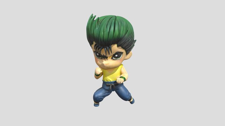 Yusuke Urameshi YuYu Hakusho 3D Model