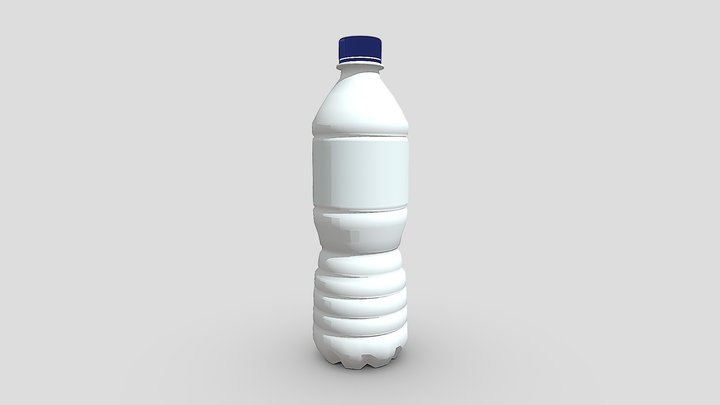 Mineral Water mock up 3D Model