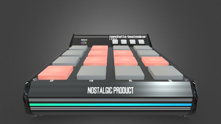 nanchatte-beatmaker 3D Model