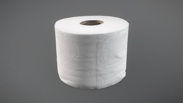 Large TP Roll – Modello 3D gratuito STL