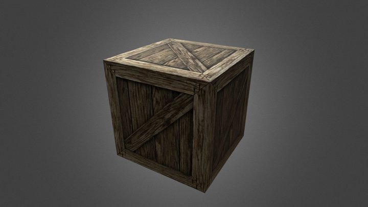 wood box 3D Model