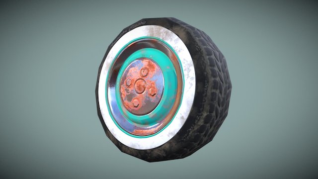 Tire Texturing Homework 3D Model