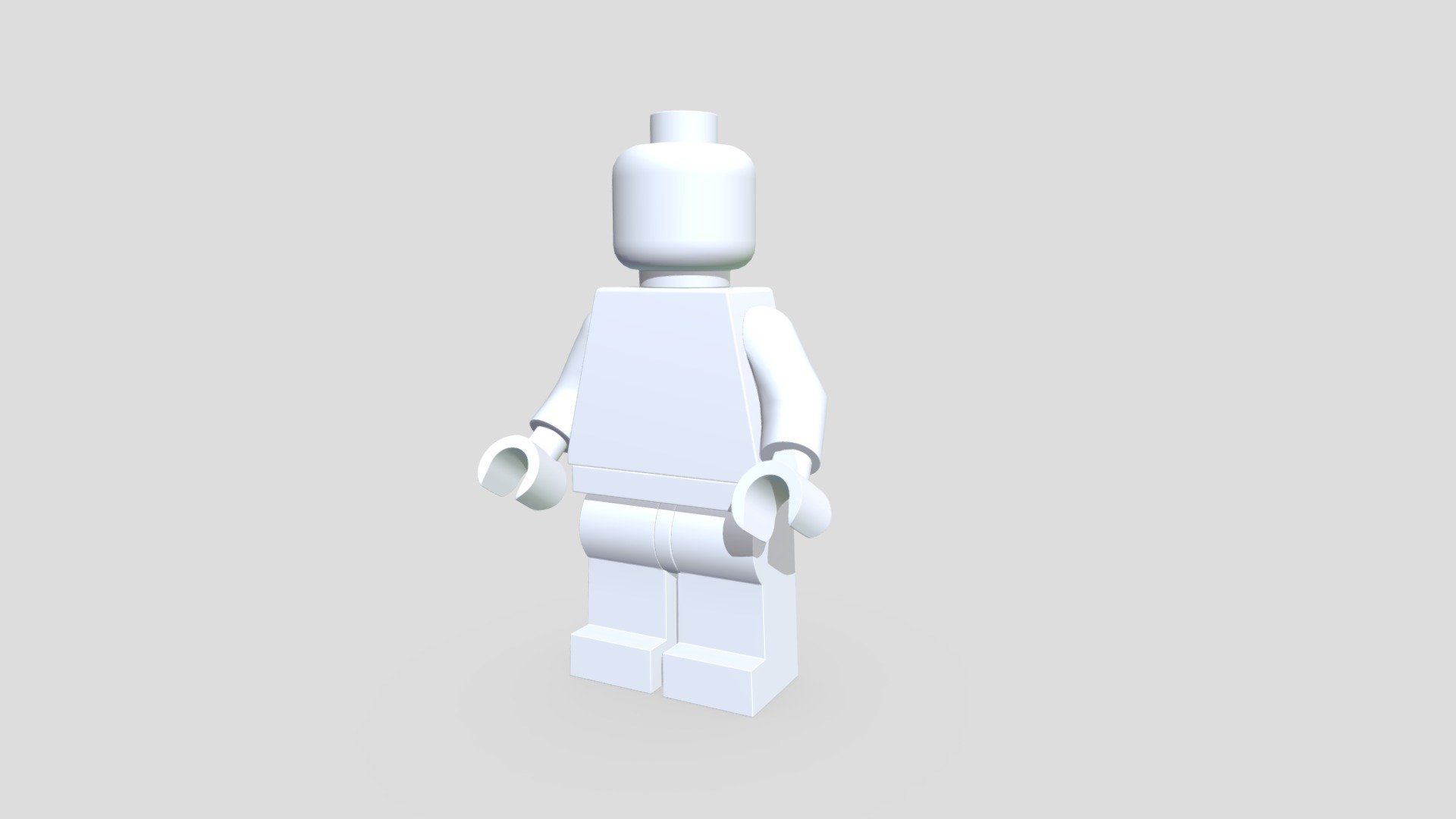 Lego Minifigure Blender 3d Model - Blender Market