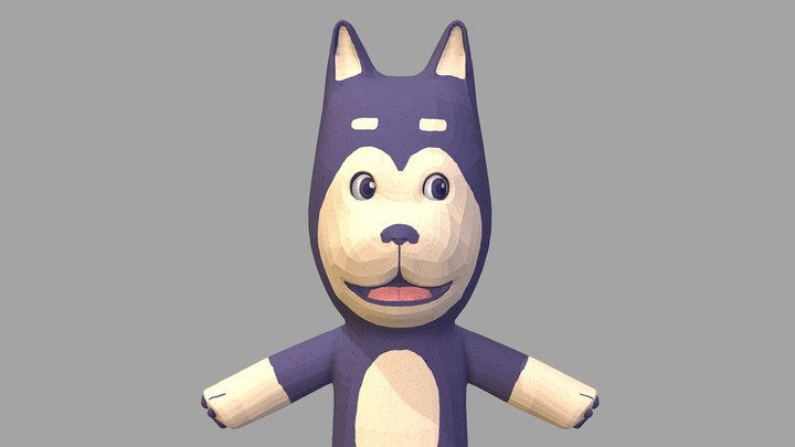 DOG 3D Model