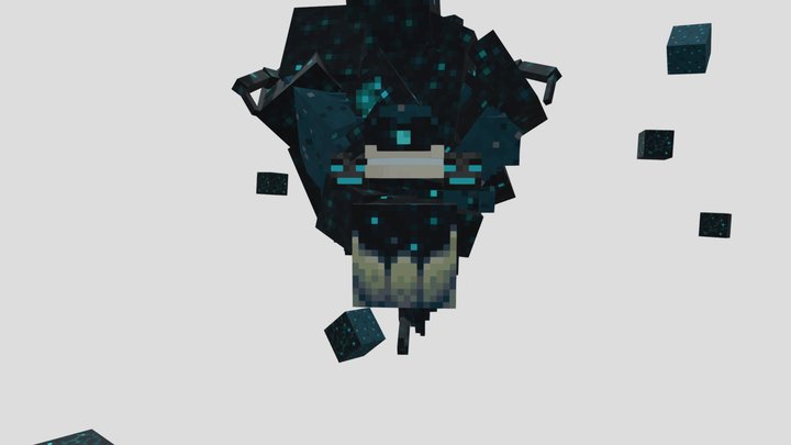 Sculk Storm 3D Model