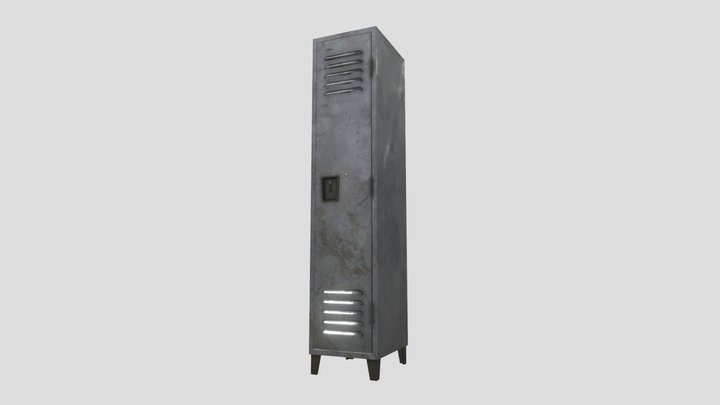 Metal Locker - Game Ready (PBR)