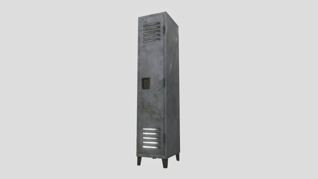 Metal Locker - Game Ready (PBR)