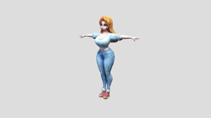 Lillee Jean 3d models 3D Model