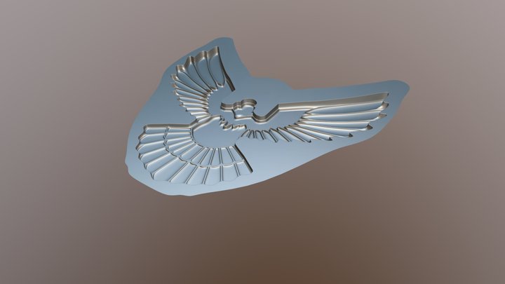 Bird Signet Ring6 3D Model