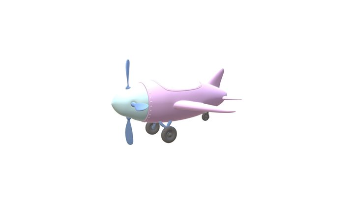 Plane 3D Model
