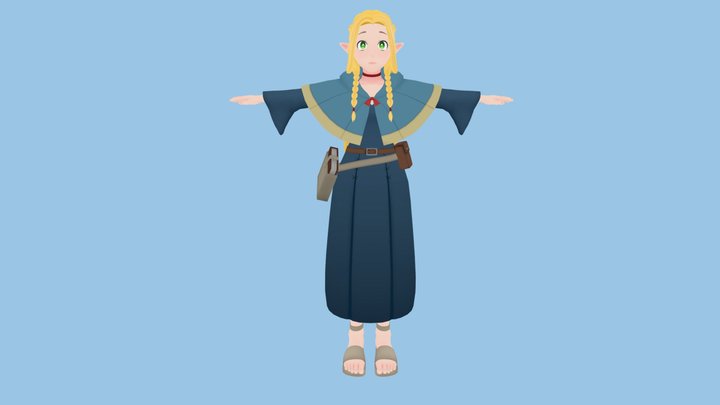 Marcille (Dungeon Meshi) 3D Model