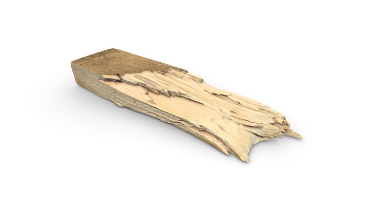 Broken Board 3D Model