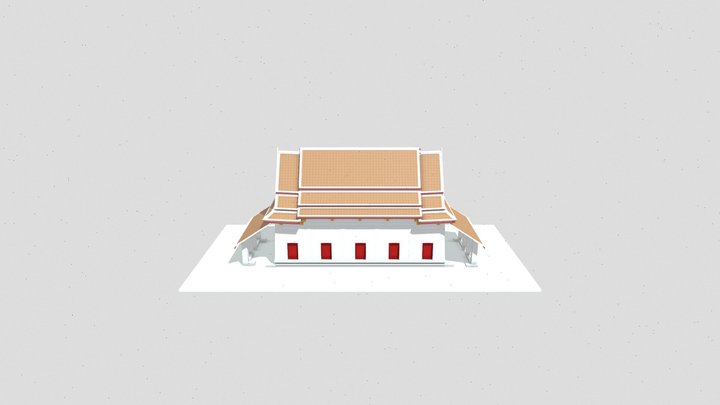 TH_MSS_SKM_Wat-Khu-Sanamjan 3D Model