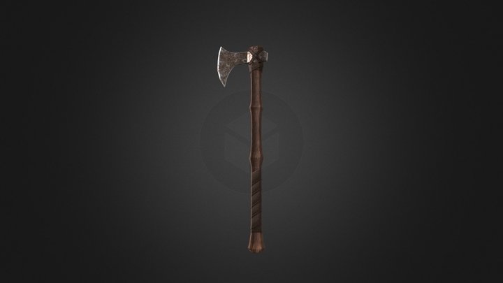 Basic Axe 3D Model