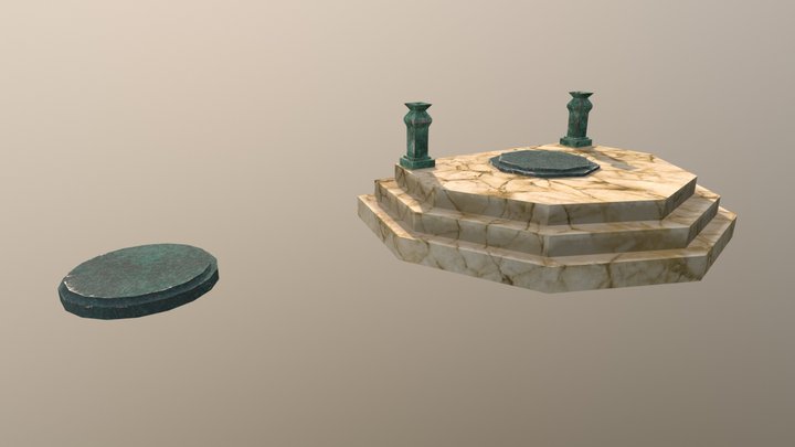 human altar 3D Model