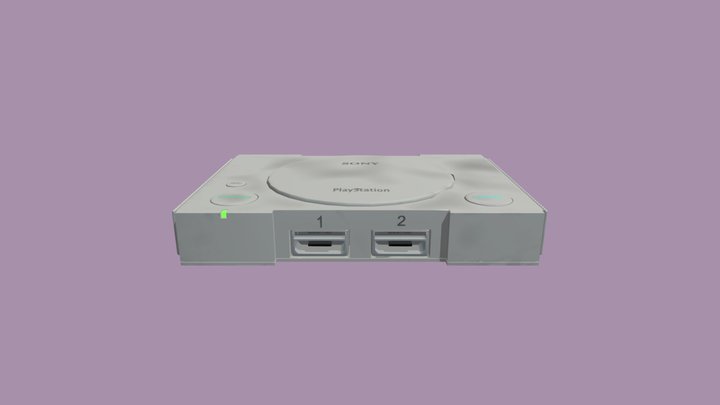 PlayStation Classic 3D Model