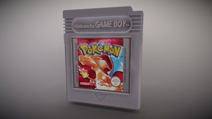 pokemon red ! 3D Model