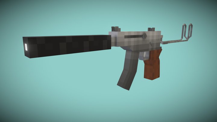 VZ.61 Skorpion 3D Model