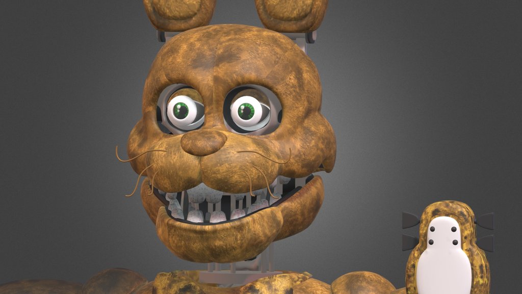 Fredbear and Springbonnie - A 3D model collection by Optimusflash ...