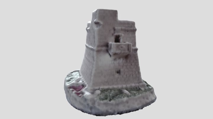 Maltesischer Wachturm 3D Model