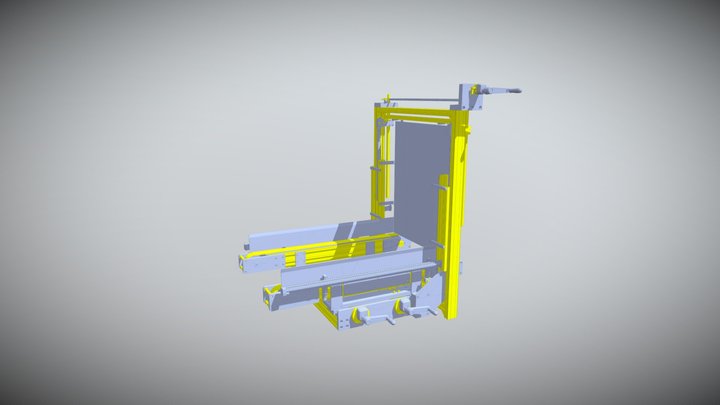 Carton Warehouse 3D Model