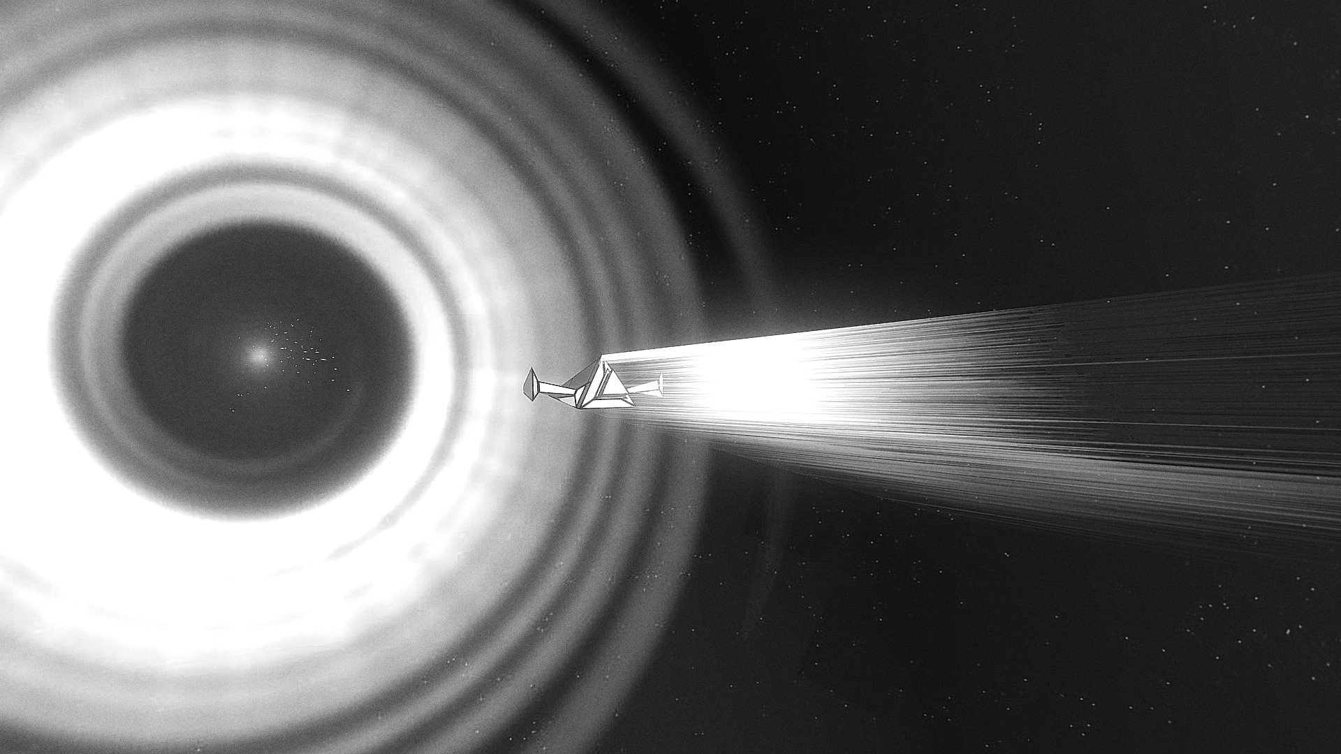 #24 Dizzying space travel - "Inktober2019" — Sketchfab embed 3D viewer