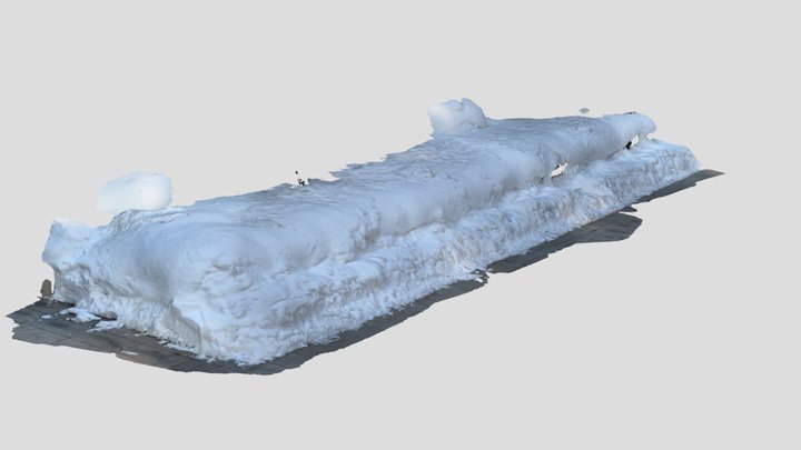 snow_road_02 3D Model