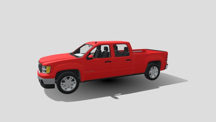 GMC Sierra Crew Cab – Modello 3D gratuito STL