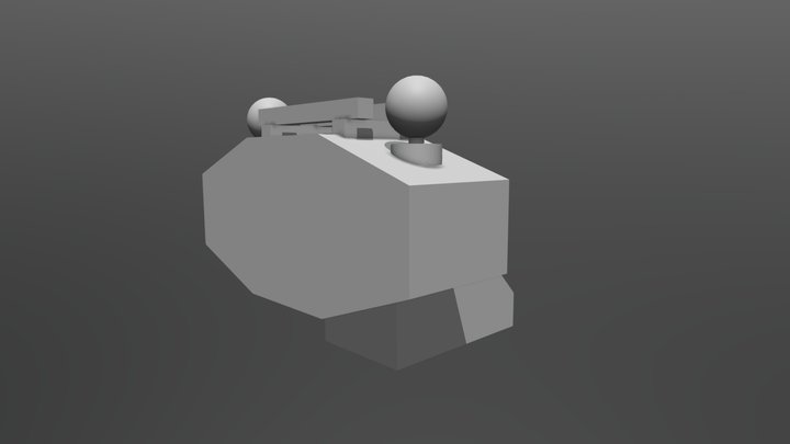 Star Destroyer Bridge 3D Model