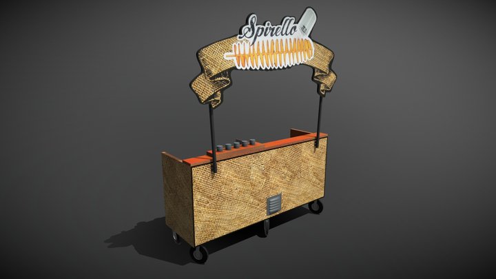 Verkoop kar 3D Model