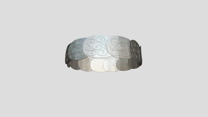 Tribal Silver Armcuff
