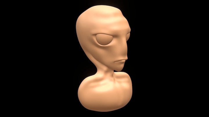 Alien Test 3D Model