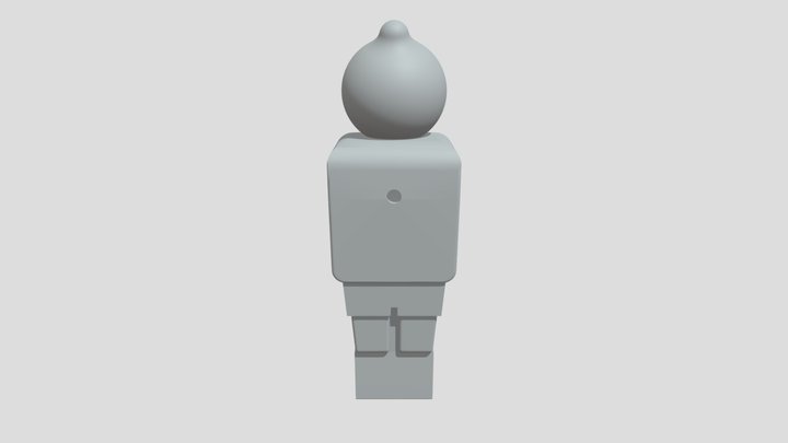 レモン人間 3D Model