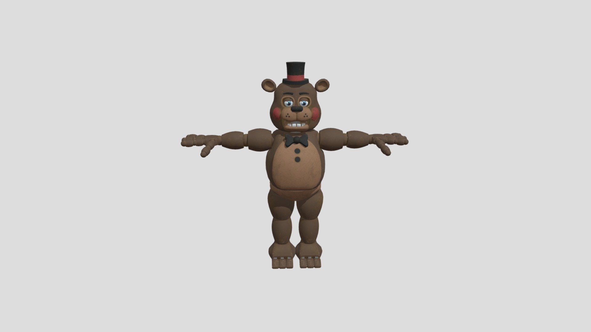 Five Nights At Freddy's - Toy Freddy - Download Free 3D model by ...