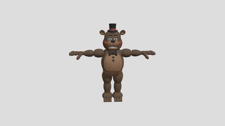 Five Nights At Freddy's - Toy Freddy 3D Model