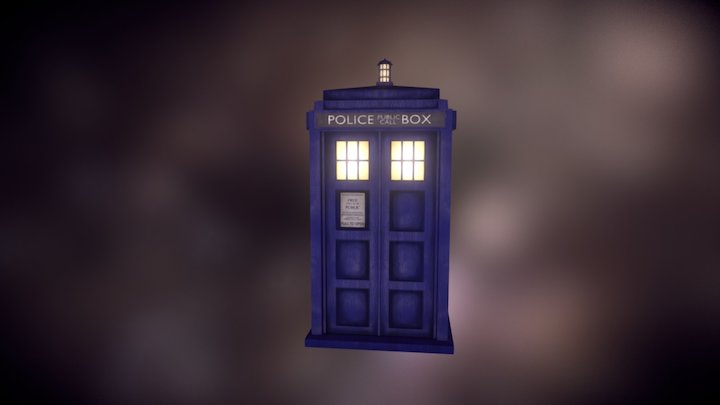 Tardis 3D Model for Ray! 3D Model