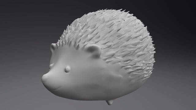 Hedgehog 3D Model