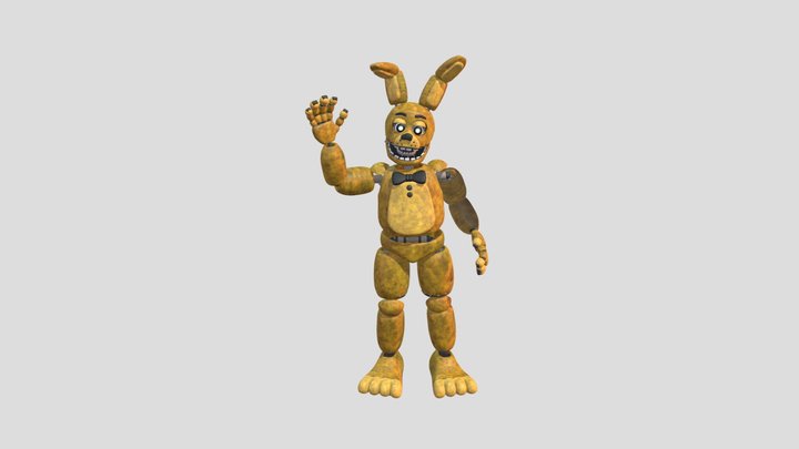 Spring Bonnie V5 3D Model