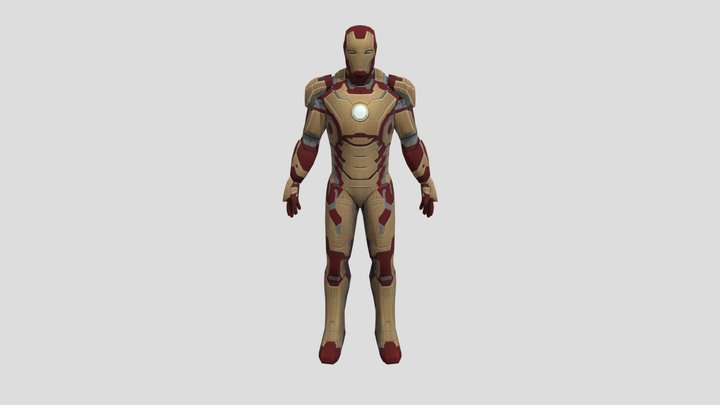 Ironman2 3D Model
