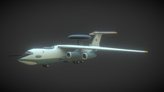 A-50 Mainstay 3D Model