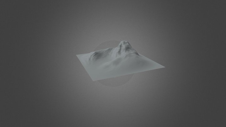 Mountain 3D Model